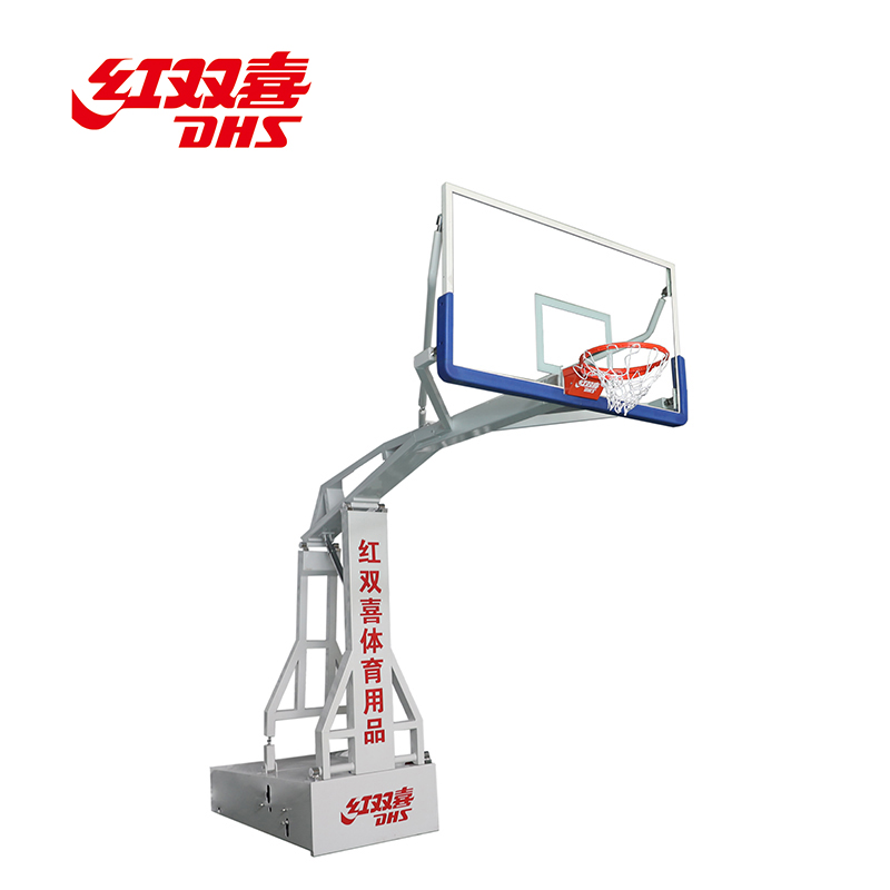 红双喜DHQJ1009电动液压篮球架 比赛篮球架